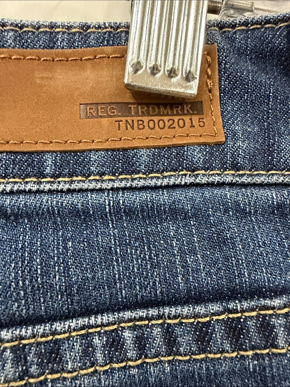 NWOT The Normal Brand Women's Straight Leg Indigo Jeans - Picture 3 of 6